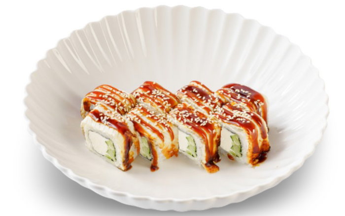 Ролл Филадельфия с угрем