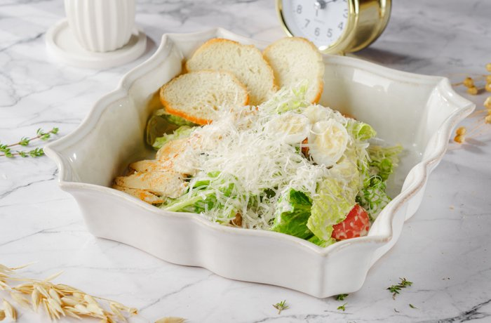 Цезарь с цыпленком