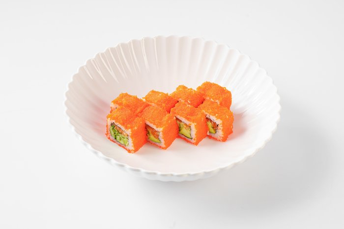 Ролл Калифорния с лососем