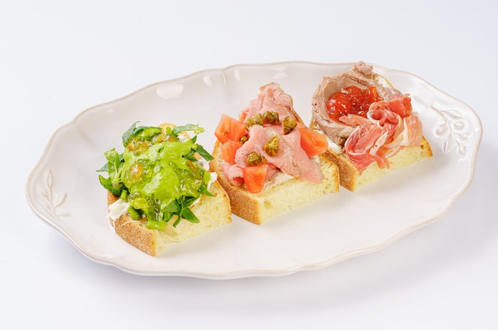 Ассорти брускетт