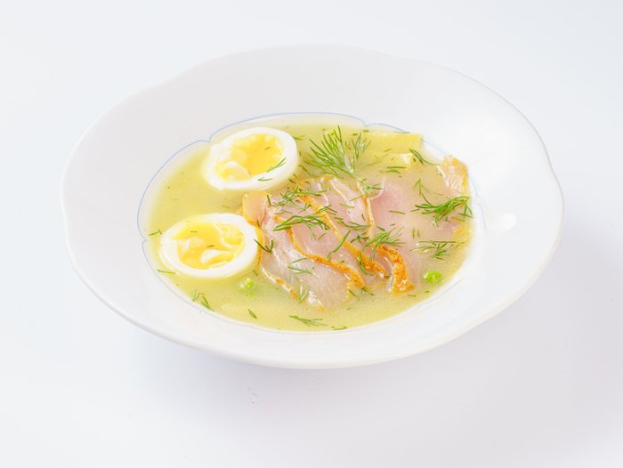 Куриный суп с индейкой и домашней лапшой